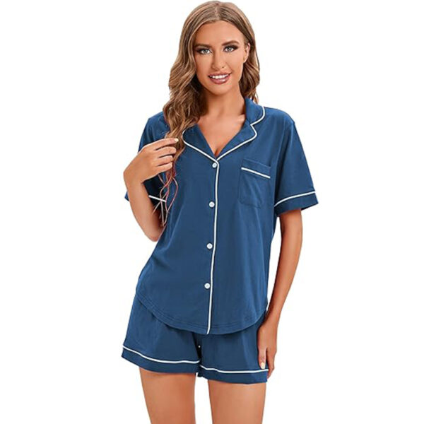 100% Cotton Pajamas 2 Piece - 图片 2