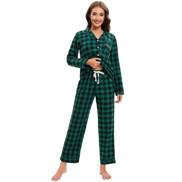 Women's Pajamas Set Cotton Two-piece - 图片 2