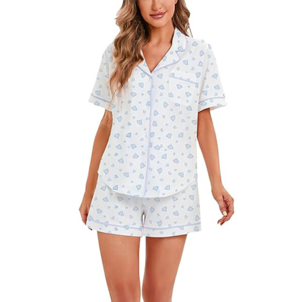 100% Cotton Pajamas 2 Piece - 图片 2