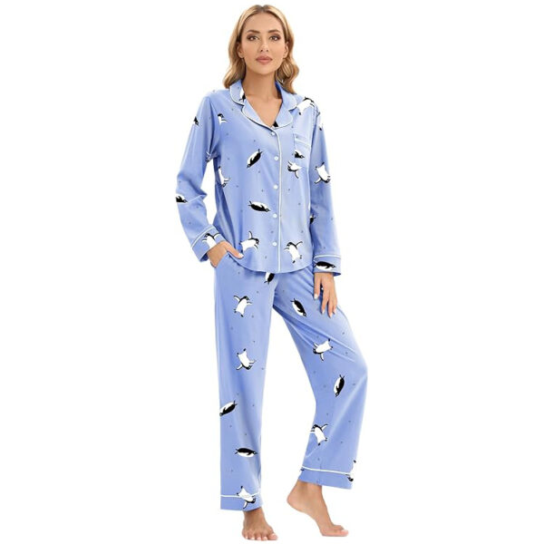 Women's Pajamas Set Cotton Two-piece - 图片 3