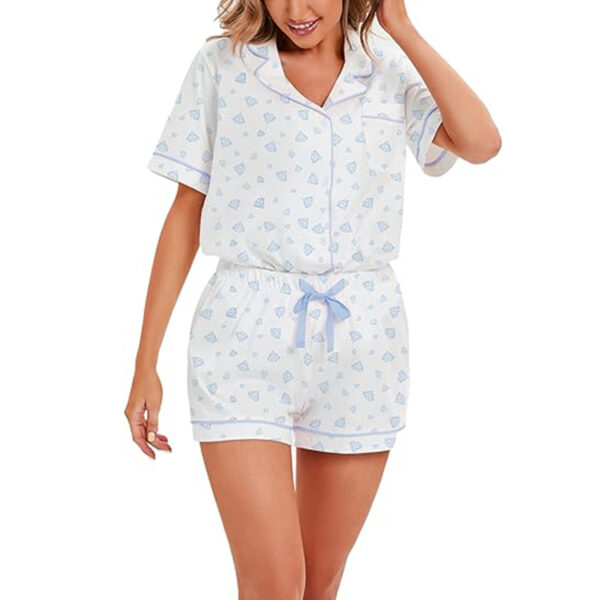 100% Cotton Pajamas 2 Piece - 图片 3