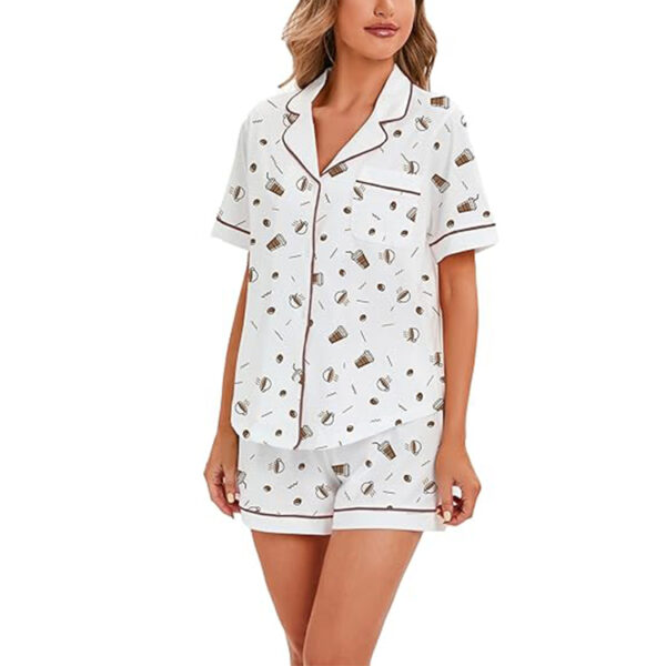 100% Cotton Pajamas 2 Piece - 图片 4