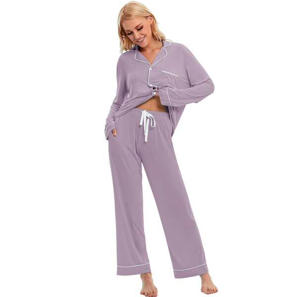 Womens Pajamas Set Two-piece - 图片 4