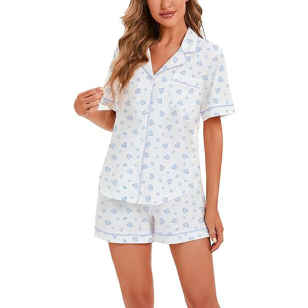 100% Cotton Pajamas 2 Piece - 图片 5