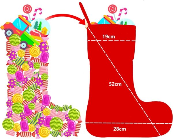 LED Christmas Stocking - 图片 6