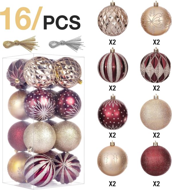 Christmas Balls 16PCS - 图片 2