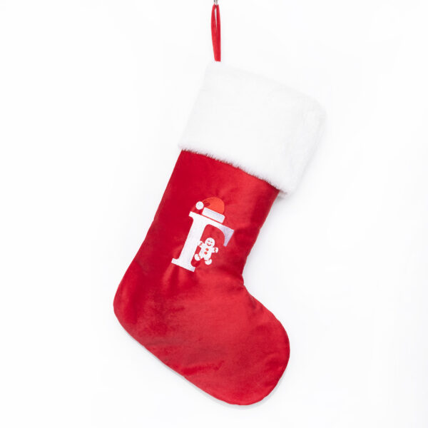 Custom Letters Christmas Stocking