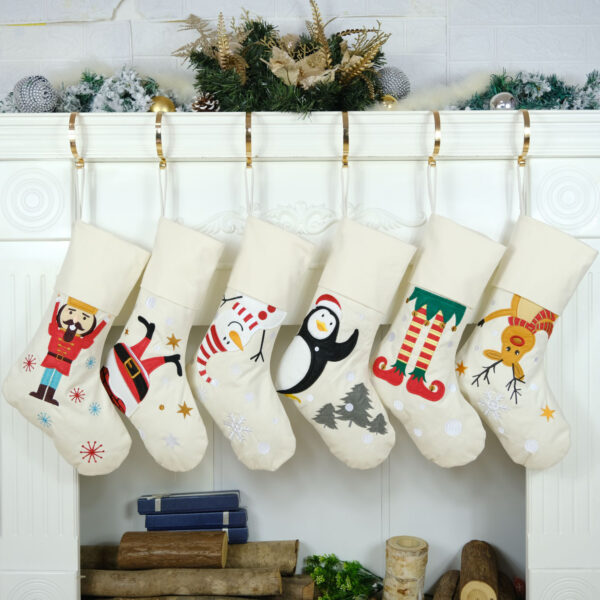 Snowflake Christmas Stocking