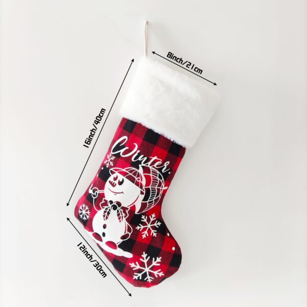 Snowman Christmas Stocking - 图片 8