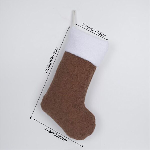 Teddy Cashmere Christmas Stocking - 图片 6