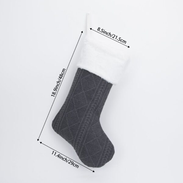 Knitting Christmas Stocking - 图片 2