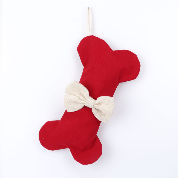 Dog Bone Christmas Stocking - 图片 3