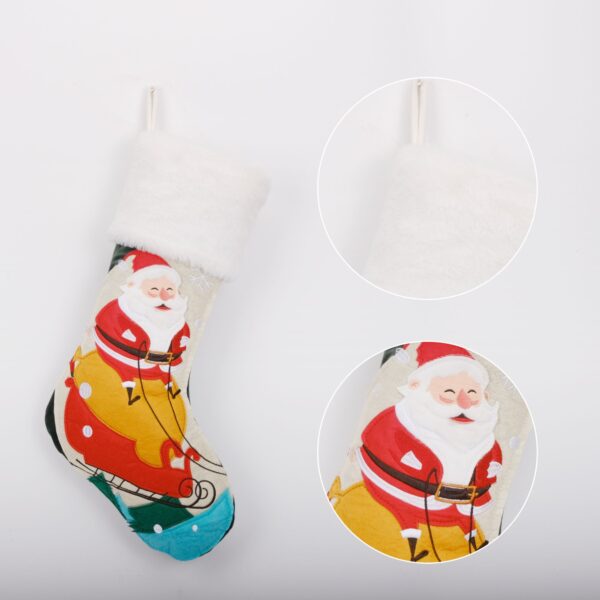 Space Jigsaw Christmas Stocking - 图片 3