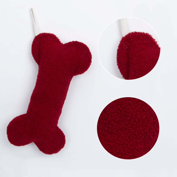 Teddy Cashmere Dog Christmas Stocking - 图片 4