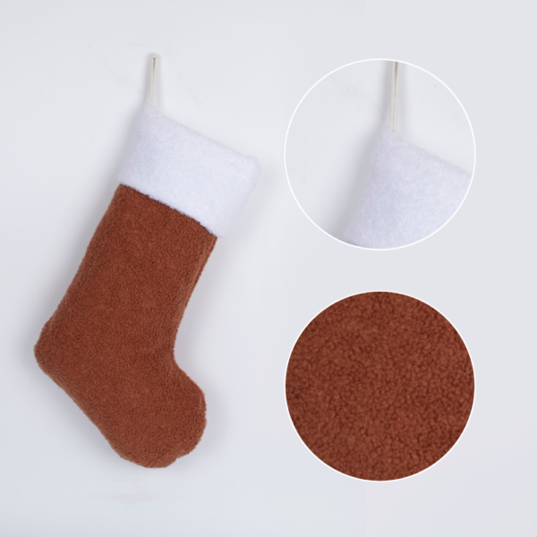 Teddy Cashmere Christmas Stocking - 图片 4