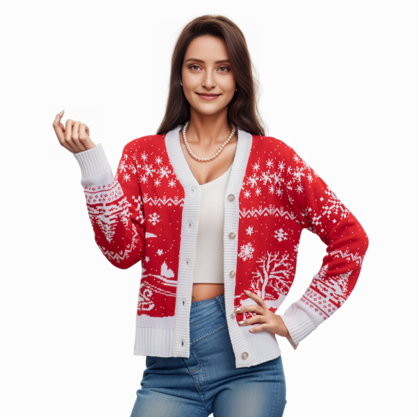 Sleigh My Name Ugly Christmas Sweaters - 图片 2