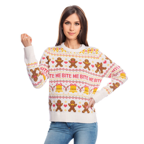 Gingerbread Man Ugly Christmas Sweaters