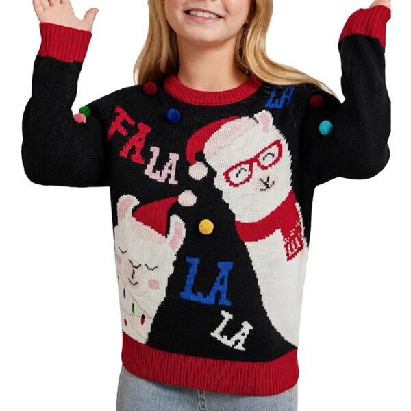 W047 Kids Christmas Sweater