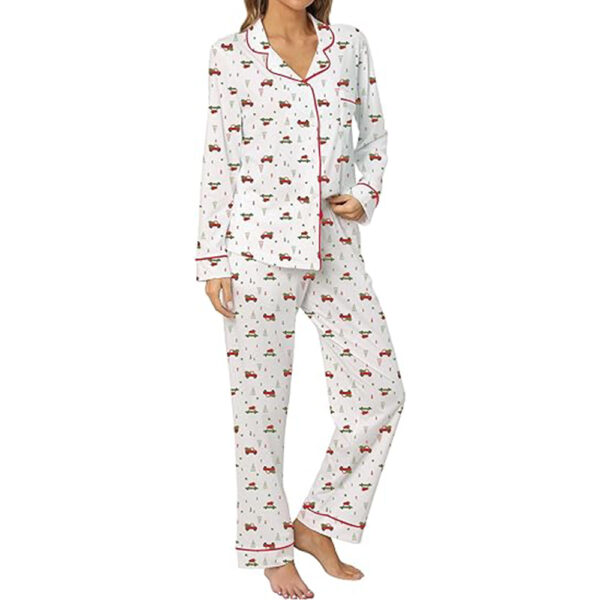 W036 Truck Christmas Pajamas